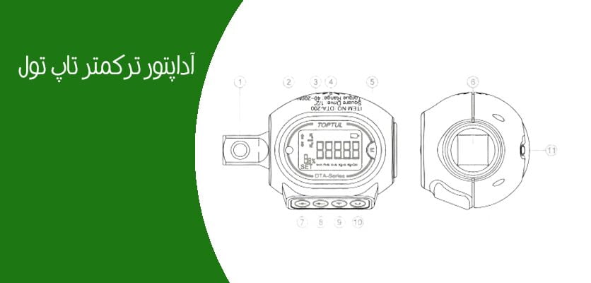 آموزش آداپتور ترکمتر - آداپتور ترکمتر تاپ تول